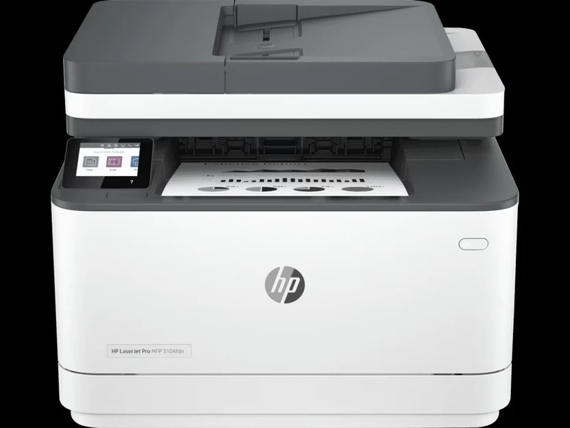 HP LaserJet Pro MFP 3104fdn Printer Multi-function WiFi Monochrome Laser Printer - view 5
