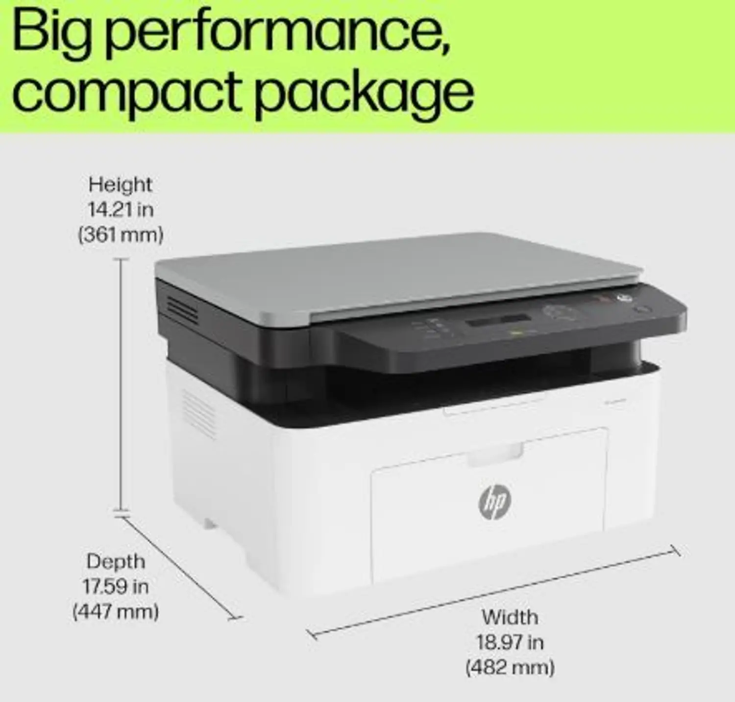 HP Laser MFP 1188a Multi-function Monochrome Laser Printer - view 4