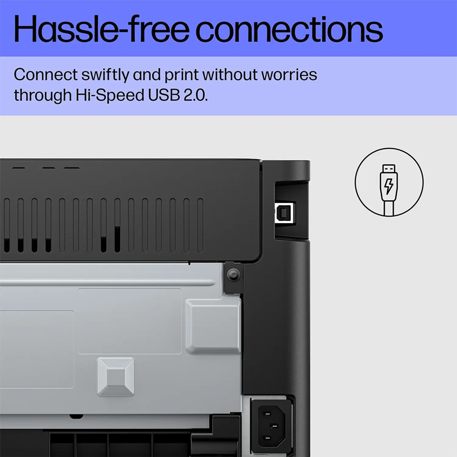 HP LASERJET PRO P1108 PLUS Single Function Monochrome Laser Printer - view 3