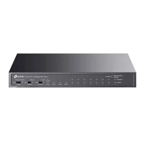 TP-Link 8 Port 10/100Mbps+3 Port Gigabit Desktop PoE+ Switch, TL-SL1311P