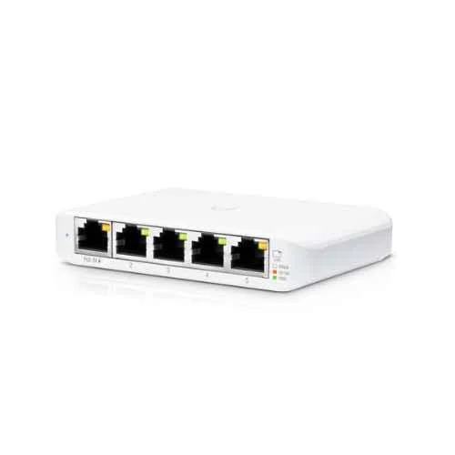 Ubiquiti USW-Flex-Mini 2 Layer Switch with 5 Ports GbE RJ45