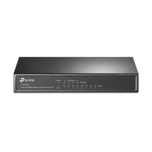 TP-Link 8 Ports 10/100Mbps Desktop Switch with 4 Ports POE, TL-SF1008P V4