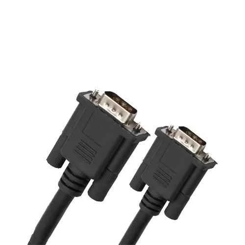 Logic 20m PVC & Copper Black Male to Male VGA AV Cable, LG-VC20M