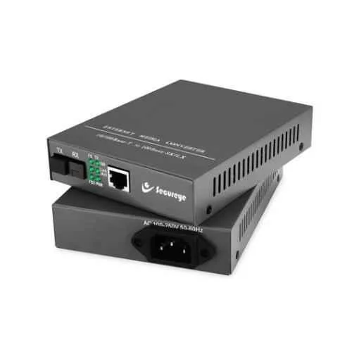Secureye 10/100 Media Converter, S-SMSF-FE