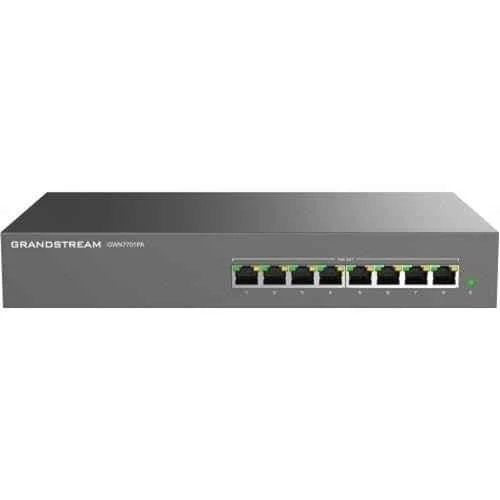 Grandstream 8x GigE & 8x PoE Unmanaged Network Switch, GWN7701PA
