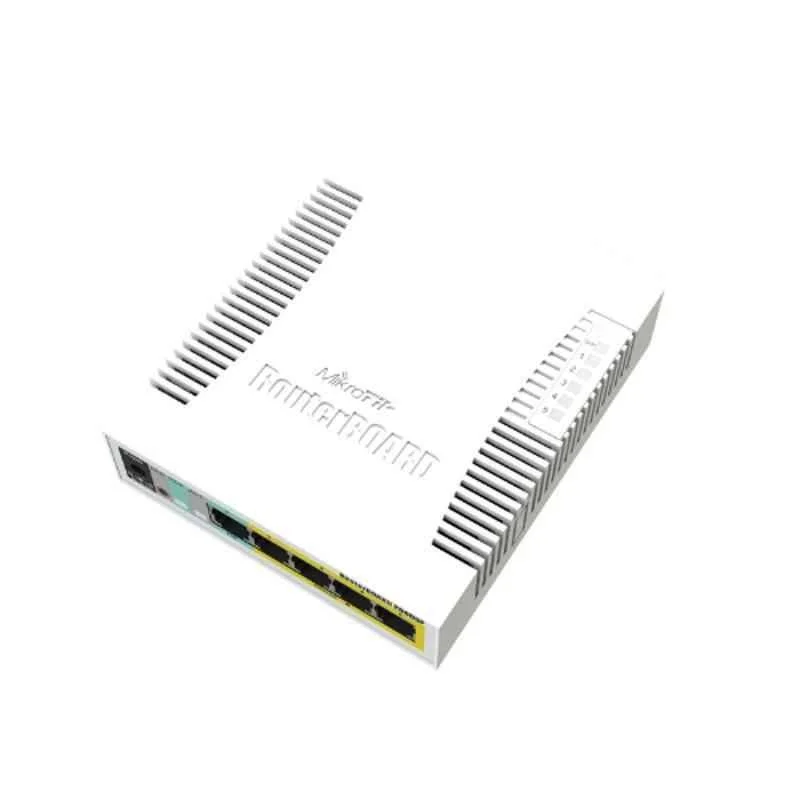 Mikrotik RB260GSP 5 Gigabit PoE Out Ethernet Smart Switch, CSS106-1G-4P-1S