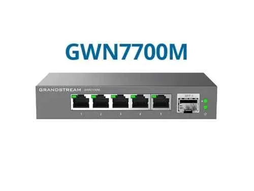 Grandstream 5x 2.5 GigE & 1x SFP+ Unmanaged Multi-Gigabit Switch, GWN7700M