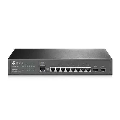 TP-Link Jetstream 8 Port Gigabit L2 Managed Switch, T2500G-10TS(SG3210)