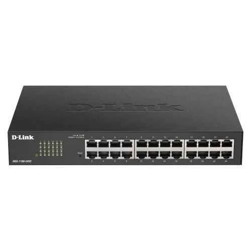 D-Link 24-Ports 10/100/1000Mbps Smart Managed Switch, DGS-1100-24V2