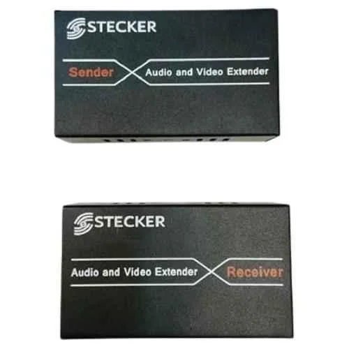 Mak World Stecker HDMI to RJ45 Cable Extension Set for PS3 PS4 Xbox & TV Up to 60m