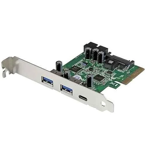 Mak World PCI-E Express 2 USB 3.0 & 1 Type-C USB 3.1 Card