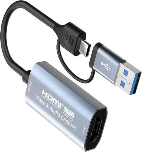 Mak World 60Hz 1080p HDMI to USB 3.0 Video Capture Card for Mac, Windows & Android