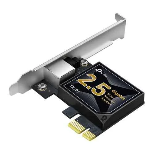 TP Link 2.5 Gigabit PCIe Network Adapter, TX201