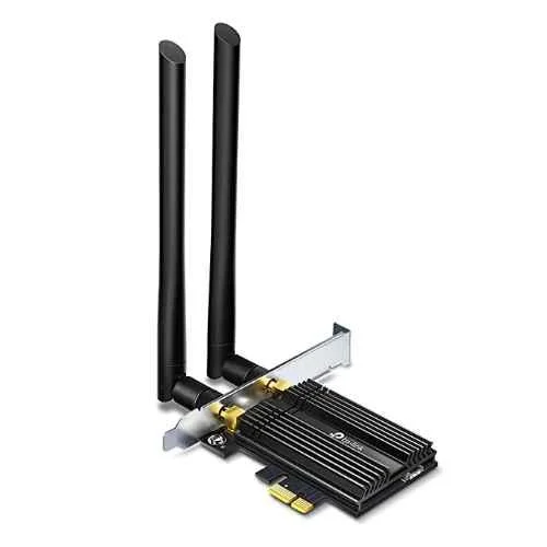 TP-Link Black Wi-Fi 6 Bluetooth Adapter, Archer TX50E