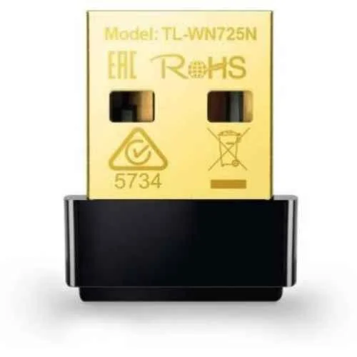 TP-Link 150Mbps Black Wireless Nano USB Wi-Fi Adapter, TL-WN725N