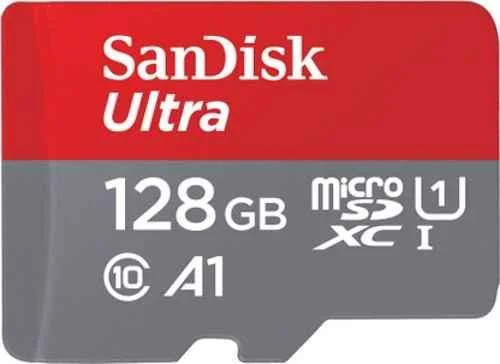 SanDisk Ultra 128GB SDXC Class 10 Memory Card, SDSQUAB-128G-GN6MN