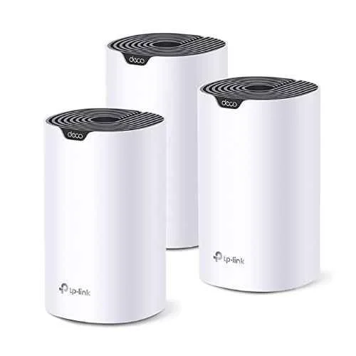 TP-Link 5GHz 1000Mbps White Dual Band Whole Mesh System Wireless Smart Router, Deco S7 (Pack of 3)