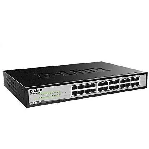 D-Link DES-1024C 24 Ports Unmanaged Switch Router