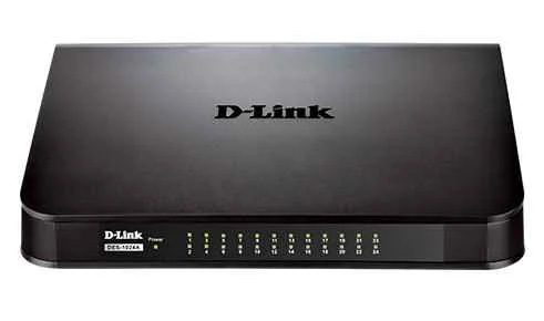 D-Link DES-1024A 24 Ports Unmanaged Switch Router