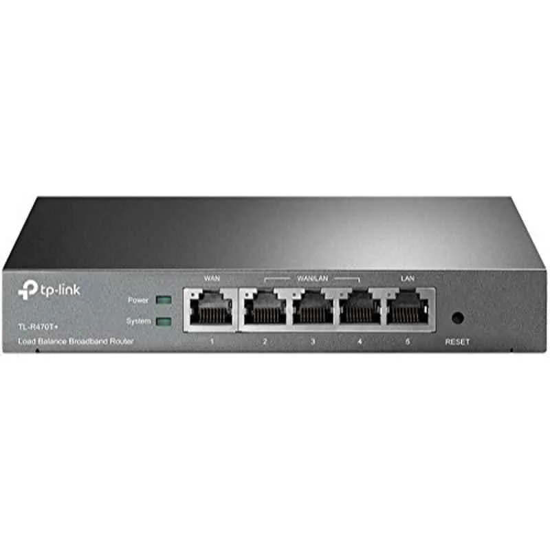 TP-Link Plus Load Balance Broadband Business Router with 4 WAN Ports, TL-R470T+