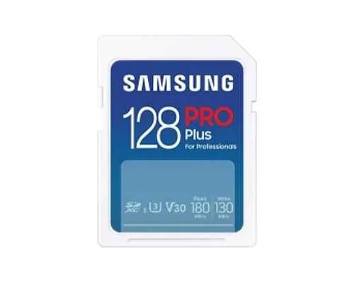 Samsung Pro Plus 128GB C10 SDXC Memory Card with Adapter, MB-SD128S/APC