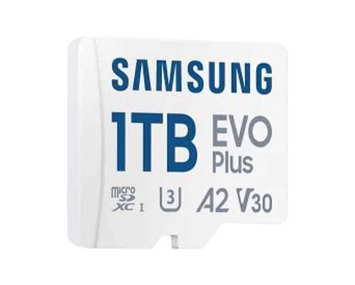Samsung Evo Plus 1TB C10 MicroSD Memory Card with Adapter, MB-MC1T0SA/IN