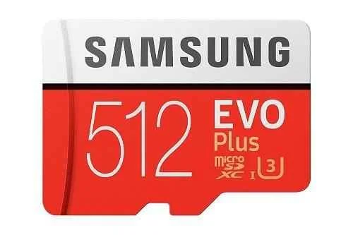 Samsung EVO Plus 512GB Micro SDXC Memory Card with Adapter, MB-MC512GA