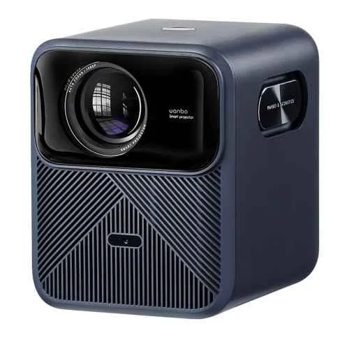 WANBO Mozart 1 Pro 900 ANSI Lumens Official Android TV Projector Native 1080P, 4K HDR, Chromecast, Google Assistant, Dust Proof, 16W Speaker