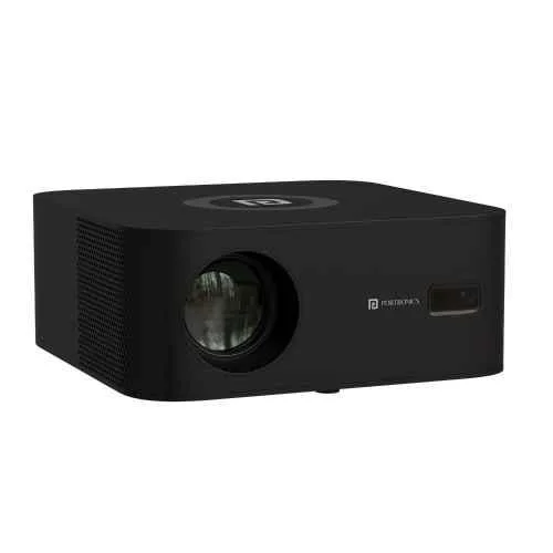 Portronics Beem 510 5300 Lumens Smart Projector, FHD 1080p Native with 4K Support, In-Built Streaming Apps, Bluetooth, Wi-fi, 5W Speaker, Auto Focus