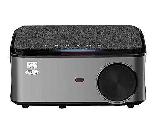 Tonzo LS 418 6500lm Android 9.0 Portable Bluetooth LED Projector 1080p Native 4K Support|WiFi, BT, USB & HDMI|300'' Screen Size|1 Year Warranty