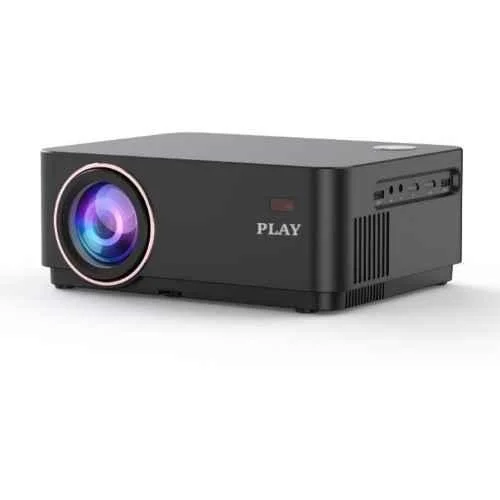 PLAY MP1 Pro Black 4K 8K Native Full HD 18000lm Android 11 2+16GB 4D Keystone E-Focus Dual Speaker WiFi BT Portable Projector