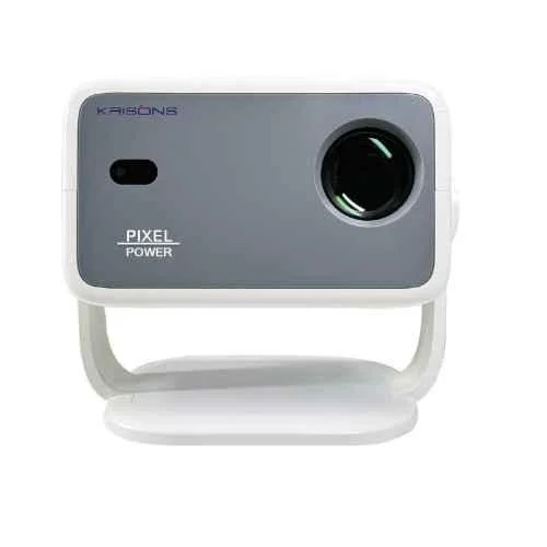 Krisons Razor-006 1GB/8GB 1080p 18000lm Fully Automatic Smart Projector with Dolby, 4K HDR, 3D Support, HDMI ARC & CEC