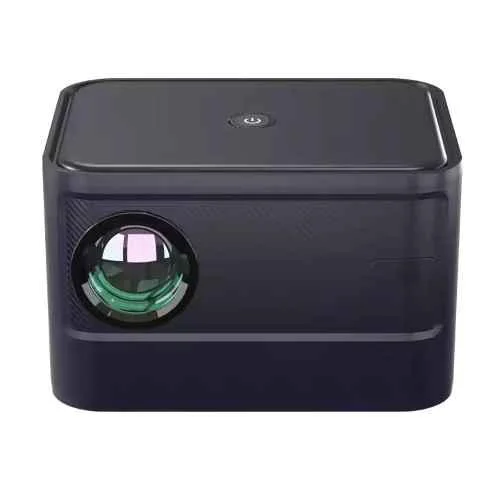 Cybernautt PJ07 6500 Lumens Android Portable Projector FHD 1080p Native, 4K UHD Support, Bluetooth + Wi-Fi, Screen Mirroring, 200 inch Screen (Black)