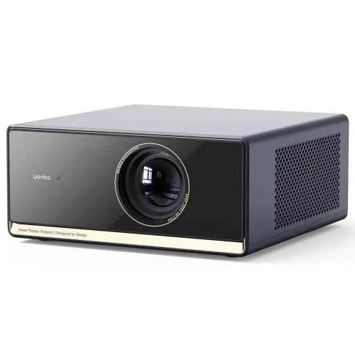 WANBO X5 Pro 20000 Lumens Android TV 11 Projector, Native FHD 1080p, 4K Support, Google Assistant, Chromecast, Auto Focus + OA, Dual Speaker, Wi-Fi, BT
