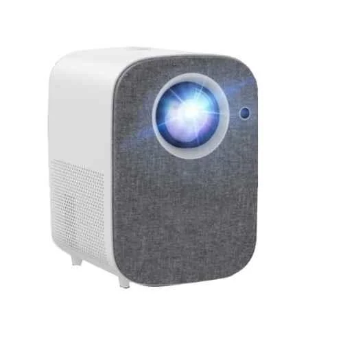 AUN ET50A Android Projector Electric Focus Full HD 1080p AUN Projector for Home 4K 6900 Lumens WiFi Bluetooth Builtin Android Apps, Mobile Screen Mirror Portable Projector for Home Cinema
