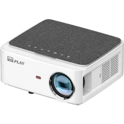 PLAY MP9 White Native 1080p Full HD 8000lm 5G WiFi Android 3D Home Office Remote Projector