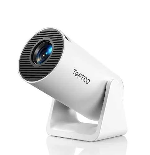 Toptro Free Style 720p 4K 3500lm Projector with Android 11, Wi-Fi, Bluetooth, Inbuilt Netflix, Prime Video, Hotstar & 3W Speaker
