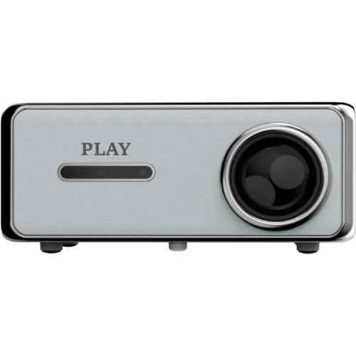 PLAY MK2 Pro White Native Full HD 1080p 20000lm Android 1+8GB Screen Mirroring 5G WiFi Eco-Friendly Remote Projector