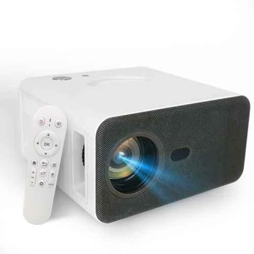 Tonzo Cineplex 10 8000lm Android 9.0 FHD LED Projector 1080p Native 4K Support|Wifi & Bluetooth|Voice Control Remote|300" Wide Screen|1 Year Warranty