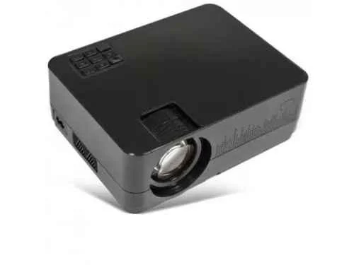 Punnkk PNK-Q3 3000lm 1280x720p Black Portable Projector with LED Display, PNKQ3485