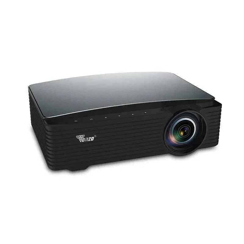 Tonzo LS 855 8500lm Android FHD WiFi Bluetooth Portable LED Projector 1080p Native 4K Support|USB & HDMI|Auto Focus|300'' Screen|1 Year Warranty