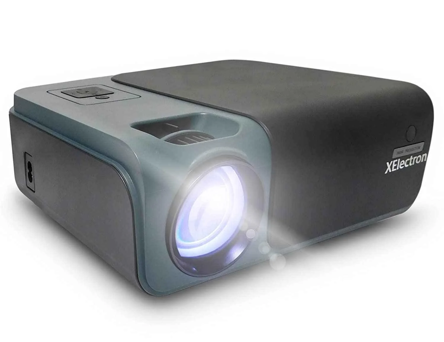 XElectron C50 20000 Lumenss Android 9 Smart Projector FHD 1080p Native, 4K Support, 300" Display, Wi-Fi Bluetooth, Digital Zoom