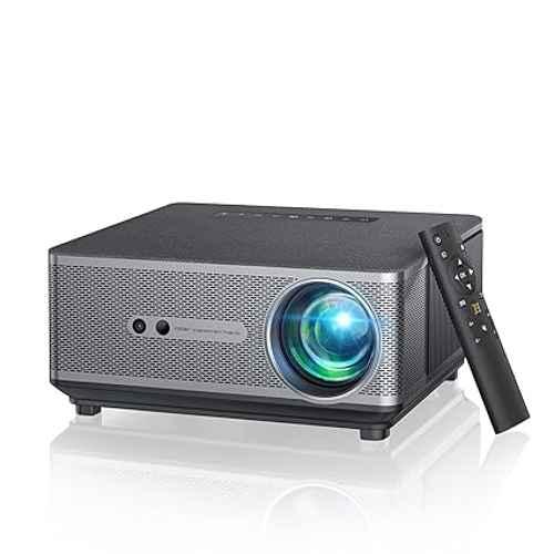 Yaber 1920x1080p 650ANSI Ultra Bright Portable Black 4K Projector with FHD LCD 1080p Resolution Wi-fi 6 & Bluetooth, ACE K1
