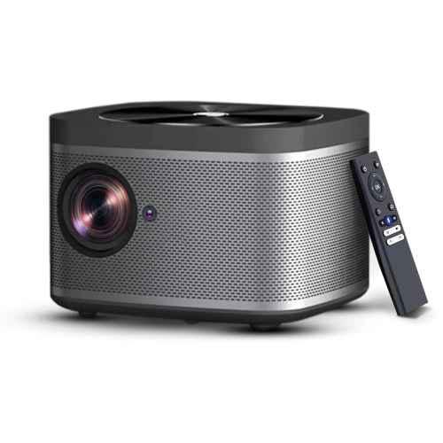 XElectron iProjector 1 7500 Lumens Android 9 Projector, Native 1080P Full HD 4K HDR Support, Dust Proof Engine, Auto Focus, 250 inches Screen