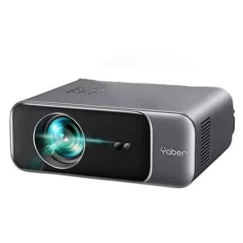 Yaber PRO V9 16000 Lumens Wi-Fi Bluetooth Portable Projector Native 1080p|4K Support|BT, Wi-Fi, USB & HDMI|300" Display|Auto Focus|1 Year Warranty