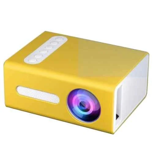 IBS T-300 3500lm Portable LED Projector with Short-Focus Optical Lens (Yellow)