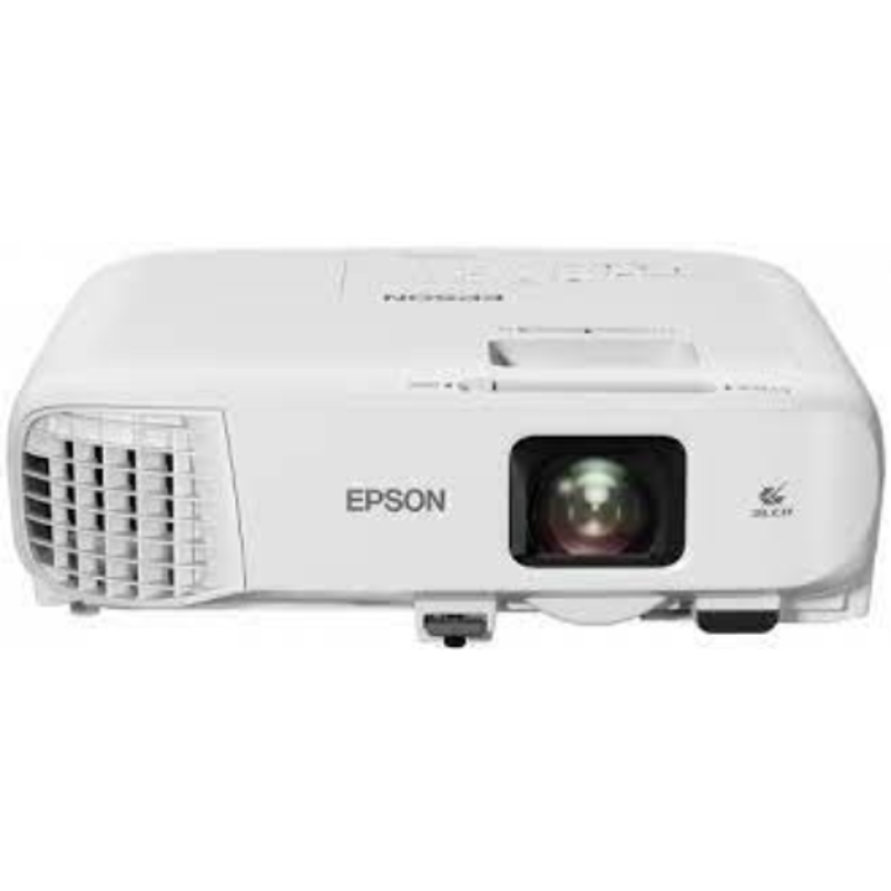 Epson EB-X49 XGA 3600 ANSI Lumens Projector, HD 1080p, 3LCD, Built-in Speakers, 300 inch screen, Optional WiFi, USB + LAN + VGA + HDMI (White)