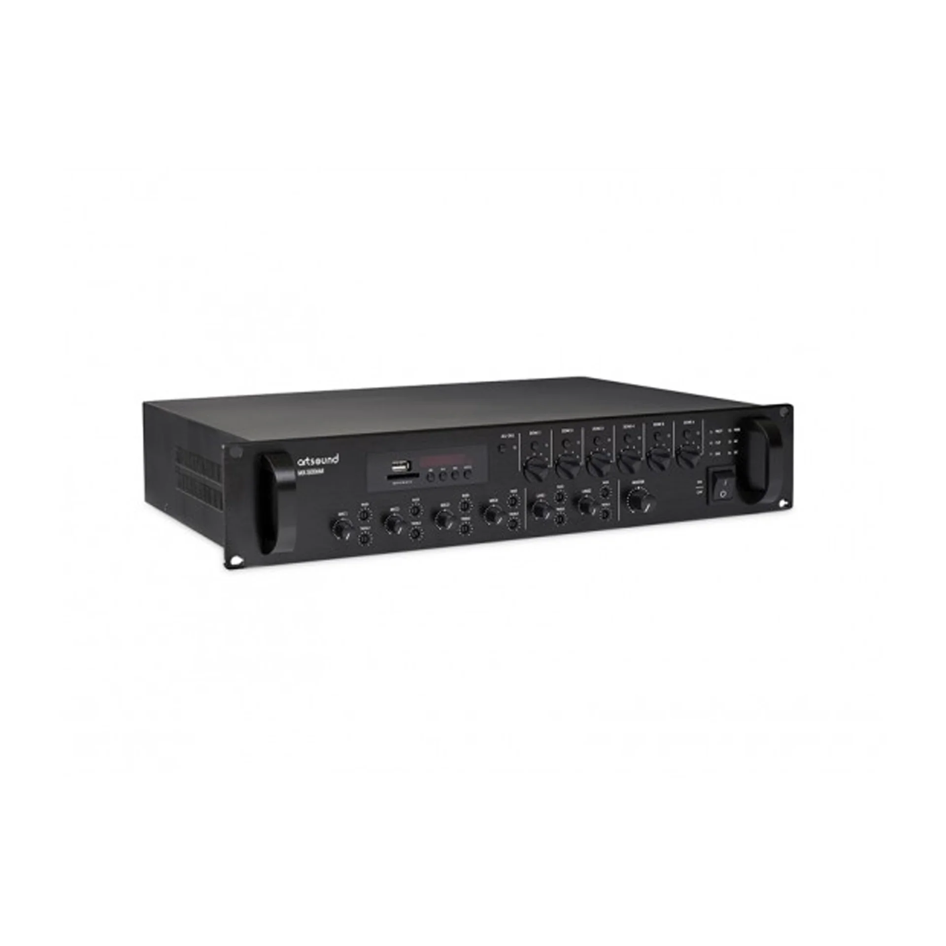 ArtSound MX-5006M - 500 Watts Mixing Amplifier with Bluetooth, 6 Zones