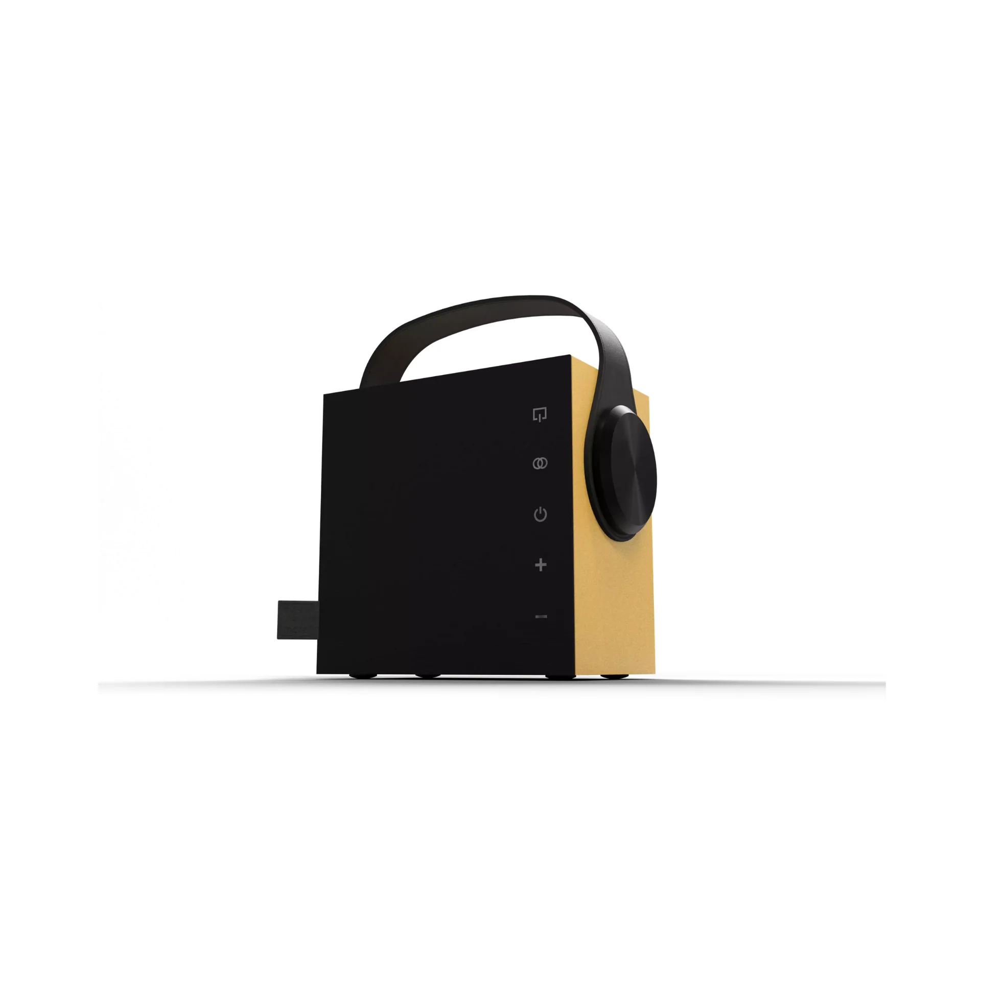 Morel Biggie - High-Fidelity Wireless Portable Bluetooth Speaker (Golden Glow)