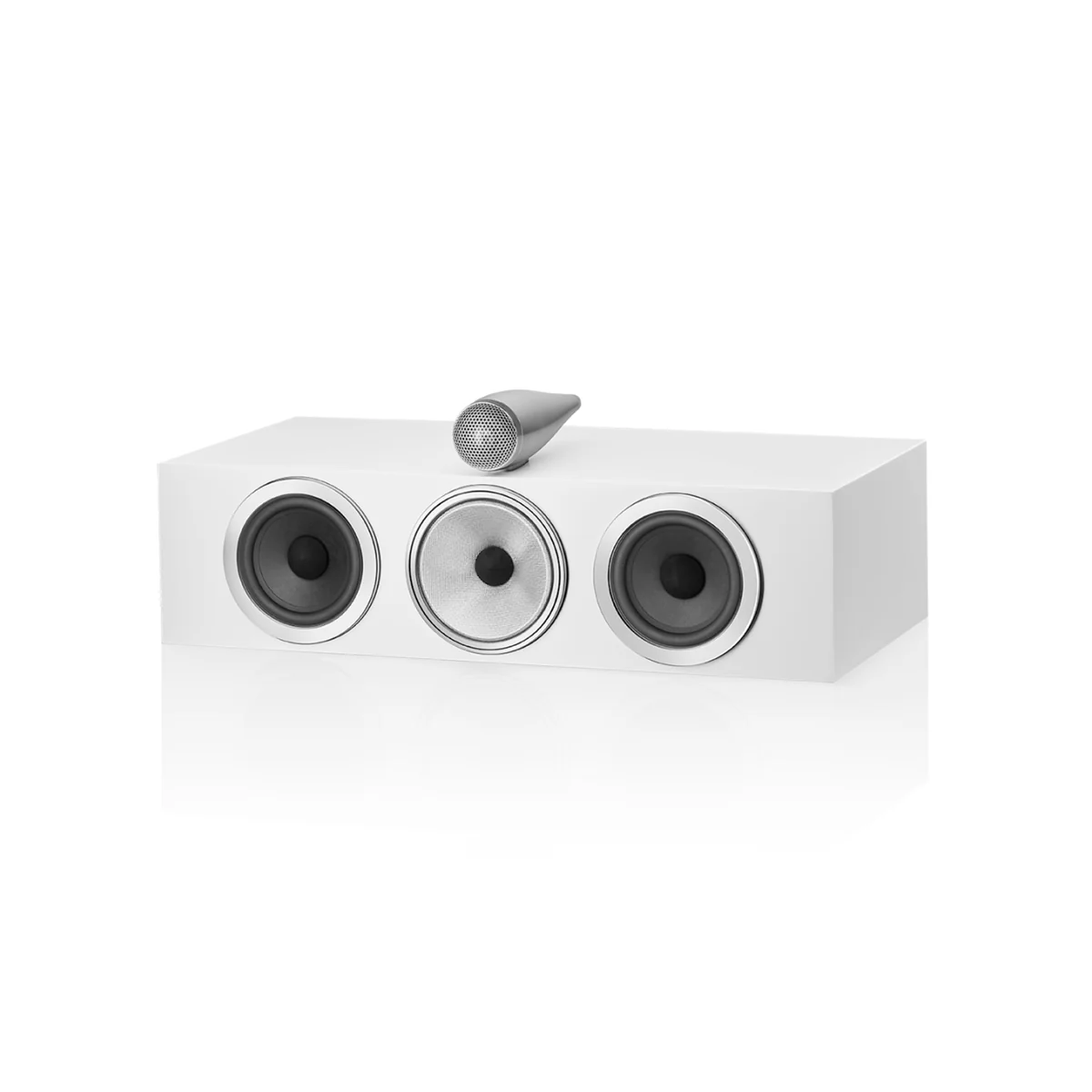 Bowers & Wilkins HTM 71 S3 - 3 Way Bookshelf Speaker (Pair) (Satin White Colour)